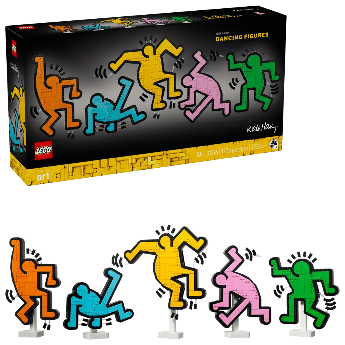 Keith Haring – Dancing Figures