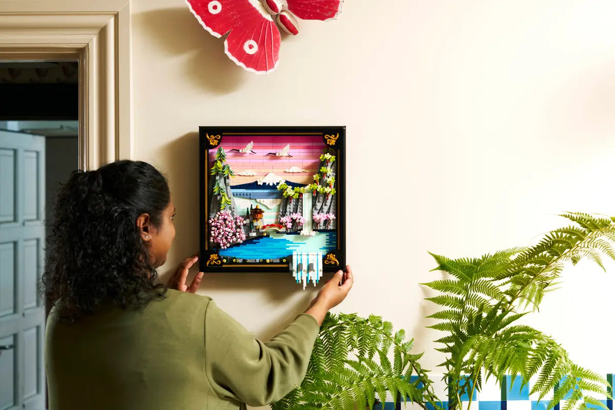 Japanese Cherry Blossom Landscape