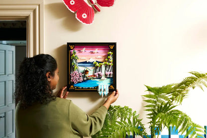 Japanese Cherry Blossom Landscape